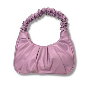 Pink Croissant Mini Handbag - Brand New